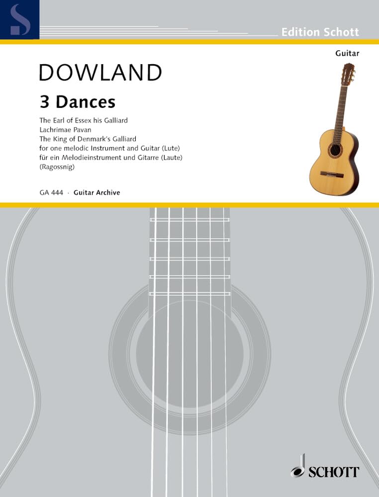 3 Dances: violin (flute/recorder) and guitar.