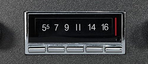 1970-1972 Oldsmobile Cutlass 442 300 watt Custom Autosound USA-740 AM FM Car Stereo/Radio with built-in Bluetooth, AUX Inputs, Color Change LCD Digital Display