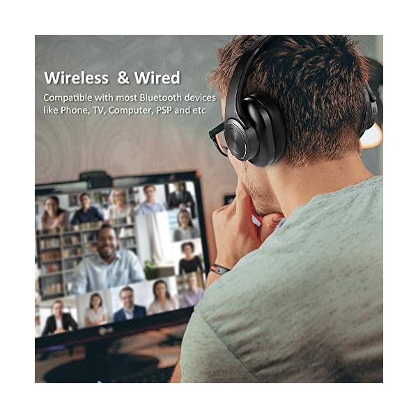 Bluetooth-Active-Noise-Cancelling-Headphones-Wireless-Headset-Over-Ear-with-Microphone-and-Dual-40-mm-HD-Speaker-HiFi-Deep-Bass-Type-C-Fast-Charging-30H-Playtime-for-Phone-PC Bluetooth Active Noise Cancelling Headphones, Wireless Headset Over Ear with Microphone and Dual 40 mm HD Speaker, HiFi…