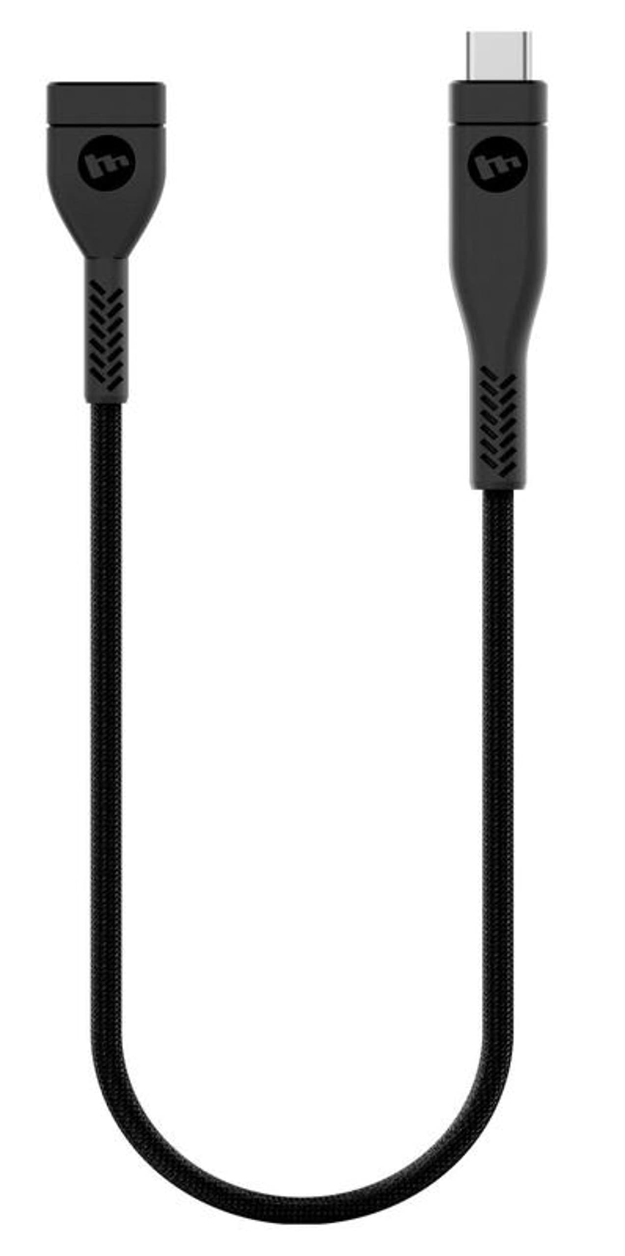 mophie 3639_PRO-2N1-2.0-CC-2M-BLK 2 m PRO 2.0 USB C-C Switch-Tip Micro Cable - Black