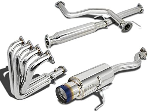 94-01 INTEGRA GSR//TYPE-R CATBACK 4.5/" BURNT TIP MUFFLER CAT BACK+HEADER EXHAUST