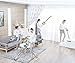 Proscenic Cordless Stick Vacuum, 2-in-1 Cordless Vacuum Cleaner, Powerful Suction Handheld Bagless Stick Vacuum with LED Headlight, Charging Base, Long Lasting, Lightweight, Pets Free