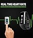 Smart Watch Fitness Tracker READ R5.PRO Heart Rate Monitor Blood Pressure Bracelet Pedometer Activity Tracker Sleep Monitoring Call SMS SNS Remind Watch for Android iOS (Black)