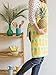 Now Designs Pineapples Chef's Kitchen Apron, 28 x 32 in