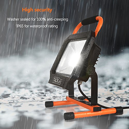 image for LED Work Light, Tacklife 5000LM 50W Work Light, IP65 Waterproof Flood 