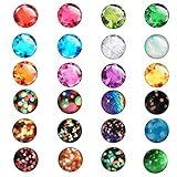 24 Pieces Beautiful Glass Refrigerator