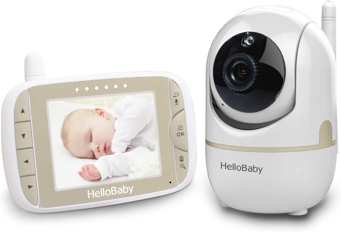 hellobaby 3.2 inch video baby monitor