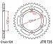 JT Sprockets JTR735.42 42T Steel Rear Sprocket , black