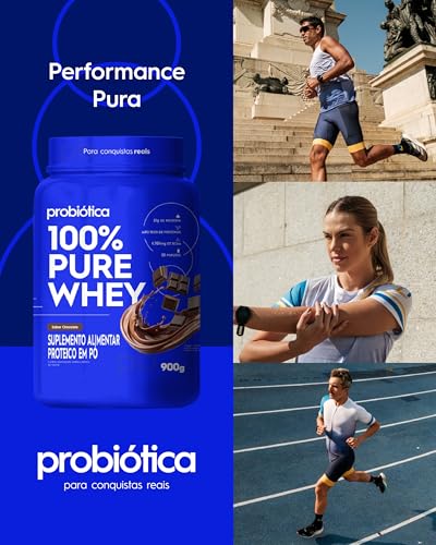 100% Pure Whey (900g), Chocolate, Probiótica