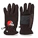 NFL Cleveland Browns Men's '47 Fleece Gloves, Brown