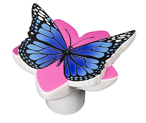 Poolmaster 32129 Butterfly Chlorine Dispenser â€“ available in Yellow or Blue