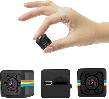 Mini Hidden Kamera SQ11 HD 1080P untersttzt 32G SD Karte mit Nachtsicht 140 Weitwinkel Micro Spy Nanny Sport Cam fr Home Bro