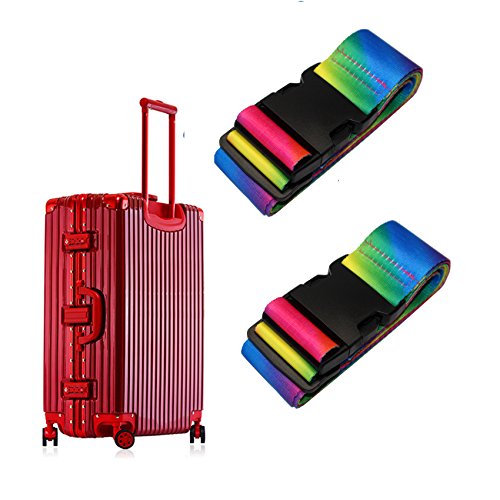 SEPOX Luggage Straps Suitcase Belts Travel Bag Accessories 2 Pack