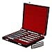 Swan Harmonica Set of 12. 10 Hole, 20 Tone  Diatonic Blues Harp Harmonicas -  Plays in 12 Keys. Chromed Silver & Black. Comes with Luxury Gift Box.