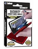 Aluminum Credit Card ID Holder / Wallet, Light Weight - RED