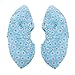 Shoe Covers Reusable Men Women Waterproof Dustproof Multicolor Durable Convenient Nonslip Random Color 5 Pair