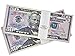 WLIFE Play Money Copy Money $5000,Movie Prop Money Full Print 2 Sided $50 Dollar Bills Money Stacks,Fake Money That Looks Real,New Published Thickening Movies,TV,Videos,Advertising,Play