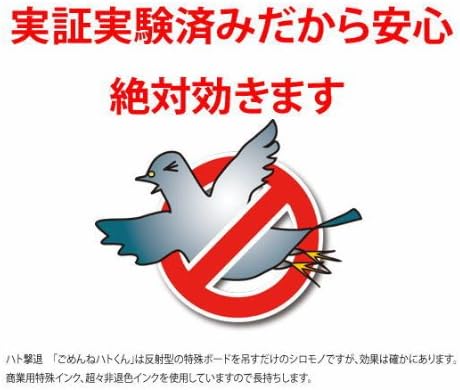 Amazon ハトよけ対策グッズ ごめんねハトくん ハト撃退保証付き Diy 工具 ガーデン