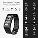 Fitplus ECG Fitness Tracker,Activity Tracker with Heart Rate Monitor,Blood Pressure Monitor,Sleep Monitor,Step Tracker,Calorie Tracker,Waterproof Smart Band for Kids Women Men,Android and iOS