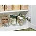 iDesign Linus Plastic Stadium Spice Racks, BPA-Free 3-Tiered Kitchen