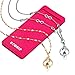 2 Pack ECOHIP Jewelry Cute Lanyard with ID Badge Holder Necklace lanyards for Women