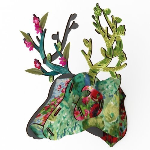 Miho Deer Head Medium Trophy Deer Self-Portrait 2014