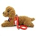 SELMAI Stylish Red Plaid Suits Mesh Dog Tuxedo Harness Vest Leash Set for Small Toy Dog Cat Puppy Adjsutable No Pull M