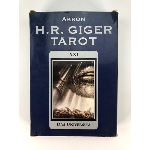 H.R. Giger Tarot Set: Giger, H R: 9783822860205: Amazon.com: Books