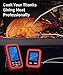 Govee Digital Meat Thermometer, Wireless Grill Thermometer with 2 Probes Remote Cooking Food Thermometer for BBQ Meat Thermometer with Timer and Alarm for Grilling/Kitchen 328 Feet Range
