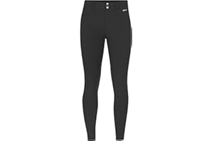 Kerrits Women's Fleece-Lined 3-Season Tailored Knee Patch Breech – Silicone Grip Winter Horse Riding Pant for Lessons, Shows