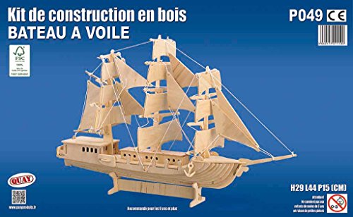 Sailing Ship Woodcraft Construction Kit