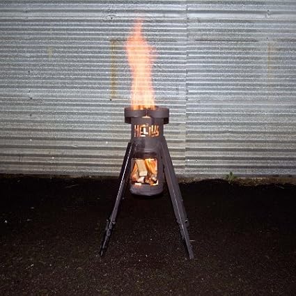 Amazon Com Helius Rocket Stove Sports Outdoors