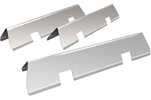 GOKOTASA 15.3" Flavorizer Bars for Weber GS4 Spirit 2 Grill Parts, Spirit II 200, Spirit II E-210, Spirit E-210, Spirit 200 Series Grills, Heat Plates for Weber GS4 Grill Parts, 67045 69796, Stainless Steel
