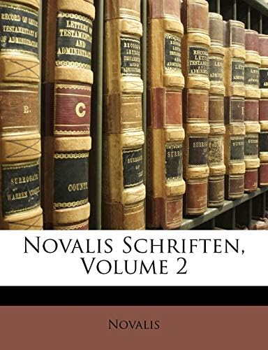 Novalis Schriften, Volume 2