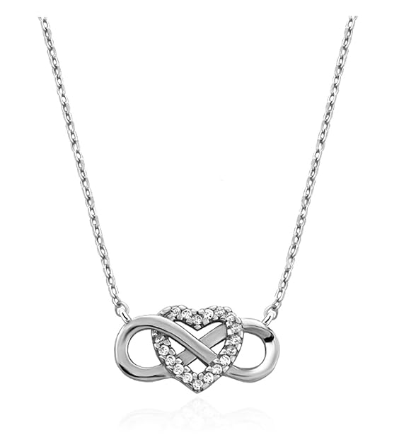 SOFIA MILANI Damen-Halskette Unendlichkeit 925 Silber 50178