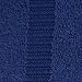 SALBAKOS 100% Turkish Cotton Hand Towel Set of 6 16x30 inch | Heirloom Quality | Hotel & Spa Collection | Ultra Soft, Super Absorbent, Long Lasting Hand Towels | Made in Turkey (Navy, 6 Hand Towels)
