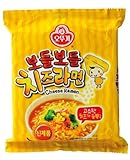 Ottogi Korean Instant Noodles (Cheese Flavor) X 4packs by Ottogi