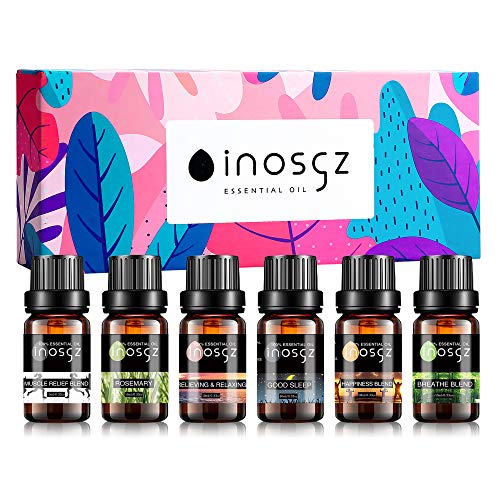 Essential Oils Set for Diffusers Aromatherapy Sleep Skin Natural Pure Rosemary Essential Oils Car Home Fragrance Aroma Plant Therapy Diffuser Oils for Candle Making