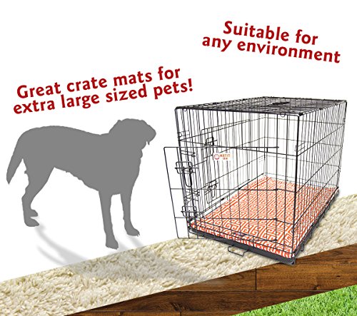 48"  Towers Orange Crate Dog Bed Mat By Majestic Pet Products