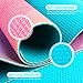AIMERDAY Premium Print Yoga Mat Extra Thick 1/4″ Non Slip Eco Friendly High Density Anti-Tear 72 x 24 Inch Fitness Exercise Mat Floor Pilates Workout Mat for Yoga with Carrying Strap & Bag 6mmthumb 4