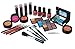 Technic 28 Pcs Carry All Full Make Up Kit In a Trunk Train Case Including Makeup Brushes, Eye Shadows, Nail Polish, Blushers, Lipsticks and More