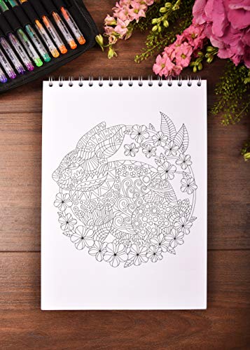 Mandala Adult Coloring Books by Colorya - Mandalas Magical Nature ...