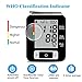 Blood Pressure Monitor WHO Classification Automatic Digital Wrist Blood Pressure Cuff 2 x 90 Memory Recalls Home Use with Portable Case Perfect for Elders