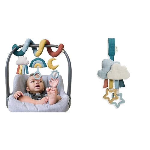 Itzy Ritzy Spiral Car Seat Stroller Activity Toy; Includes