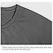 BALEAF Men's Rash Guard Short Sleeve Solid Swim Shirt Sun Protection Quick-Dry Compression Shirt Rashguard UPF 50+ Dark Grey L