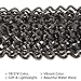 Eerya 6 Packs Passion Twist Crochet Hair 18 inch Water Wave Crochet Braids for Passion Twists Butterfly Locs Crochet Braiding Hair for Women (6Pcs T27#)