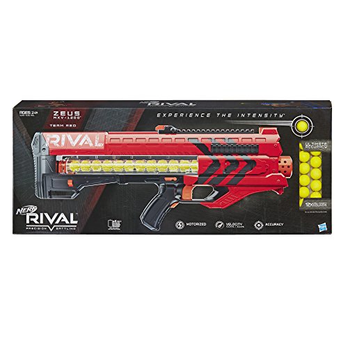Nerf Rival Zeus MXV-1200 Blaster (Red) Toys & Games, Sports & Outdoor Play, Blasters & Foam Play