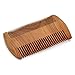 GAINWELL Sandalwood anti-static handmade comb,Pocket comb,Beard comb
