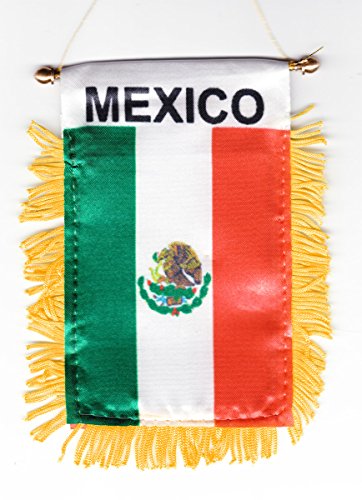 Mexico - Window Hanging Flag