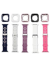 Funda para reloj MAIRUI para reloj Apple, estuche protector contra golpes para reloj TPU. Carcasa contra golpes para reloj ultradelgada y ultraligera para Apple iWatch Nike+, serie 2, serie 1, edición deportiva